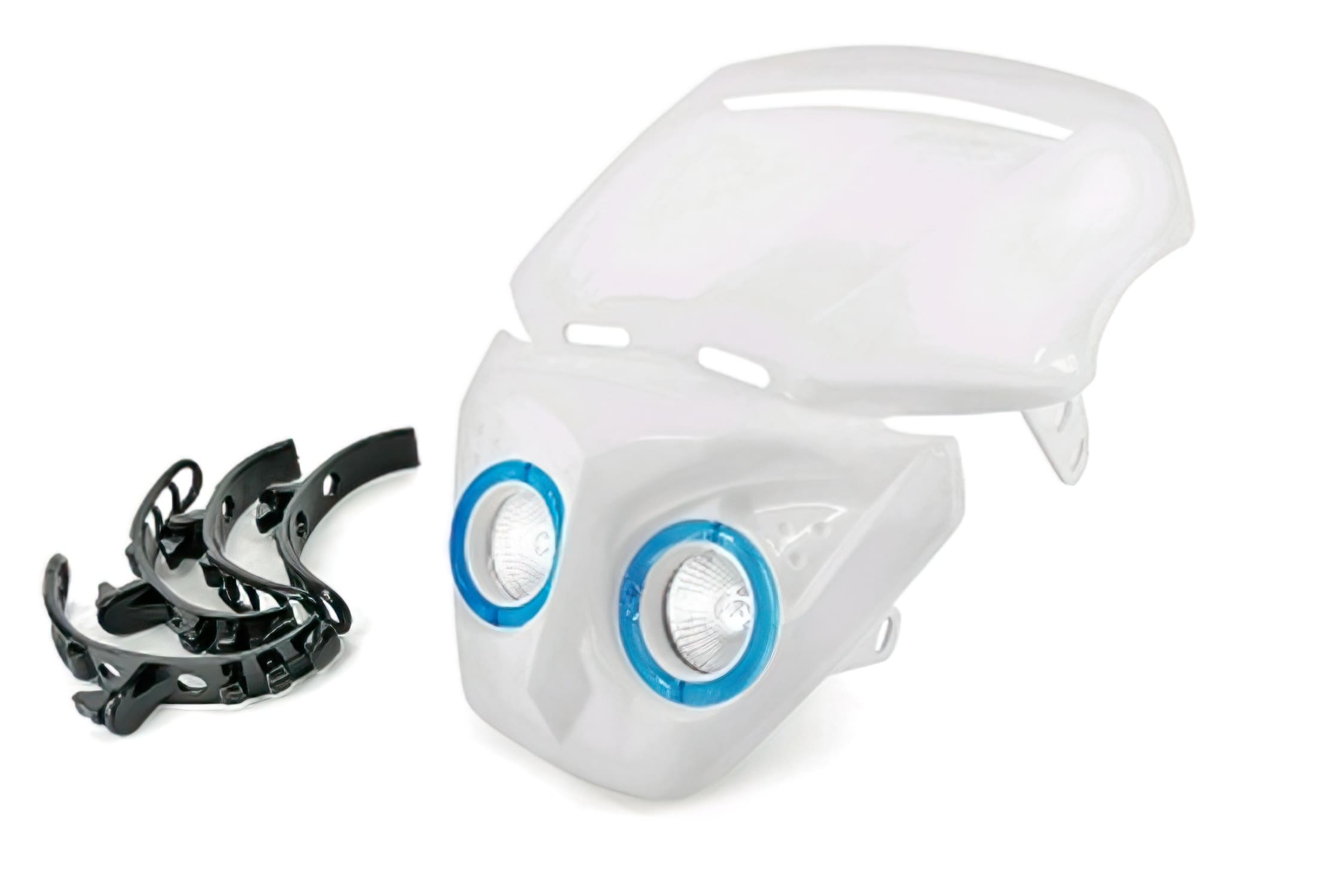 A448138A Mascherina Faro Transformer bianco