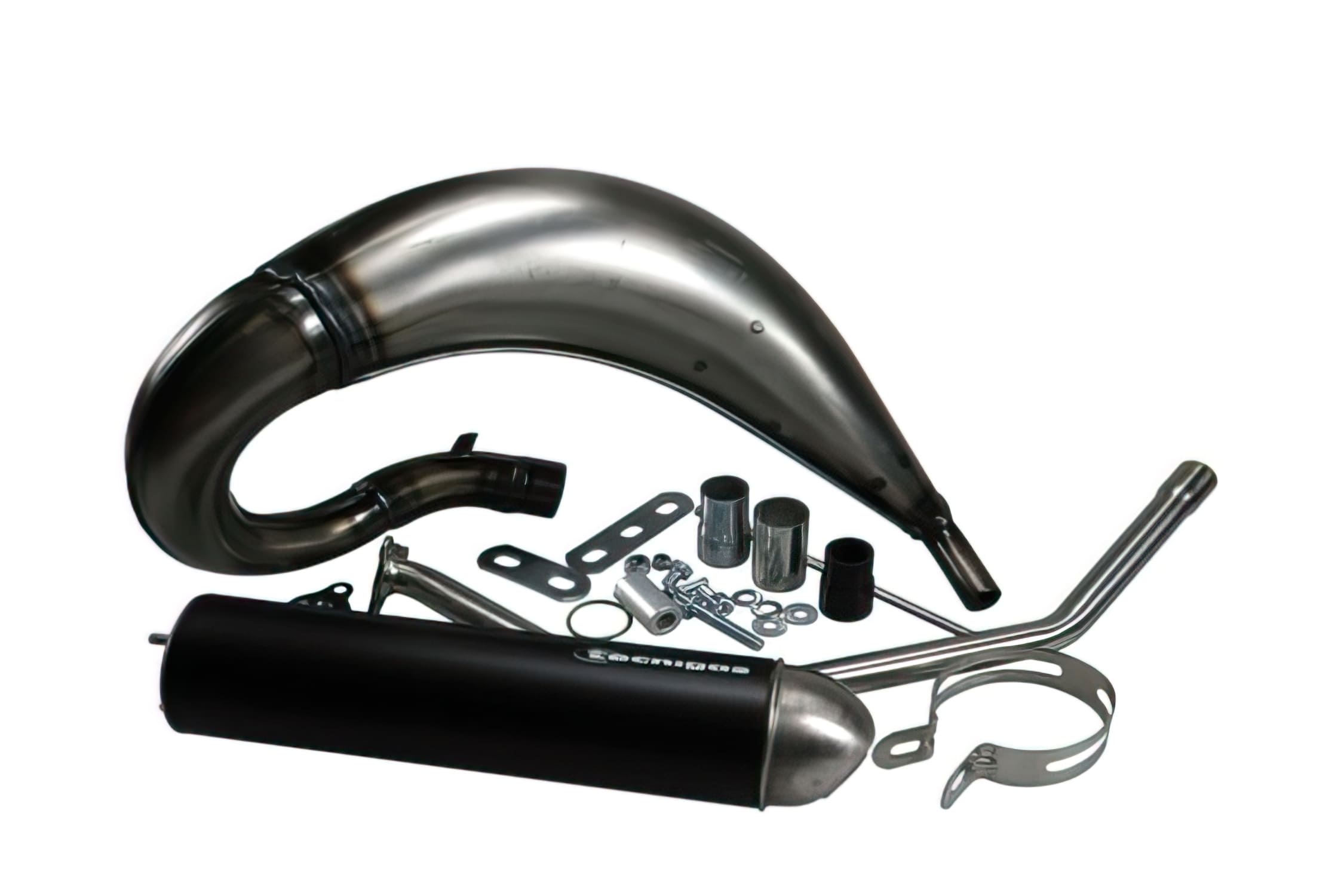 TG061254021 Marmitta Tecnigas E-NOX STEEL Motorhispania Furia, FU01 (XP9/XP6), Rieju, omologato, COD: TG061254021