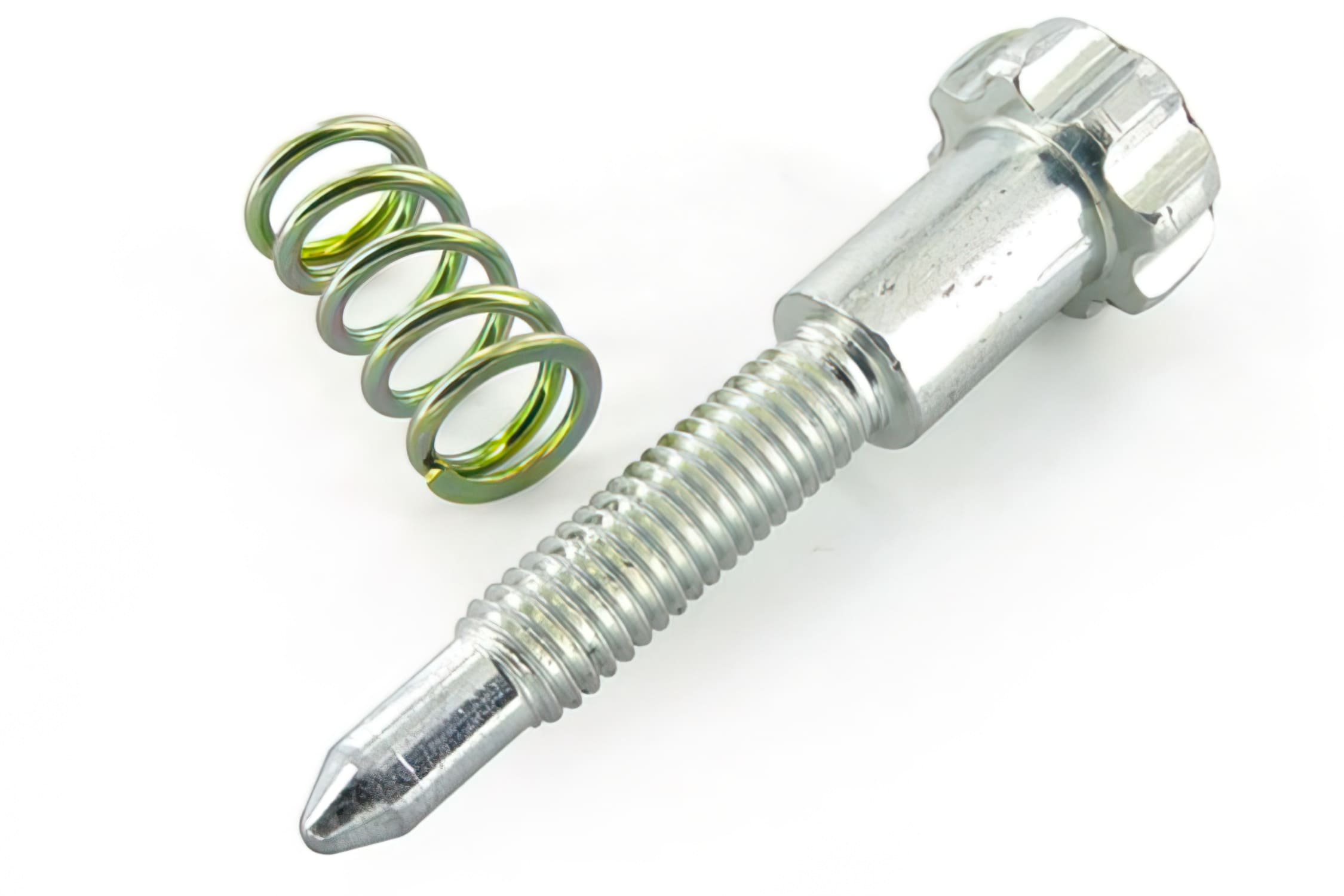L-DEL530290078 Vite + Molla Regolazione Minimo Dellorto PHVA (1012), COD: L-DEL530290078