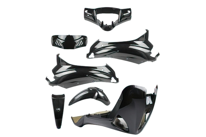 A369000T Kit carena 7 pezzi nero Piaggio Liberty 2004 - 2014, COD: A369000T