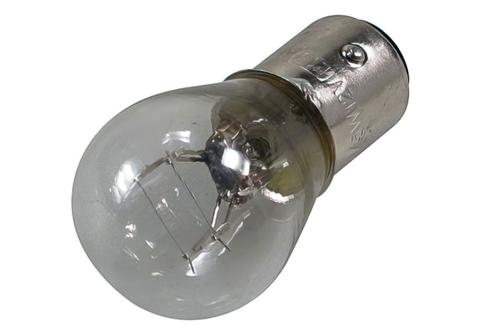 STR-800.15/WH Lampadina Fanalino STR8, 12 V 18-5W (BAY15D), Bianco omologato CE, COD: STR-800.15/WH