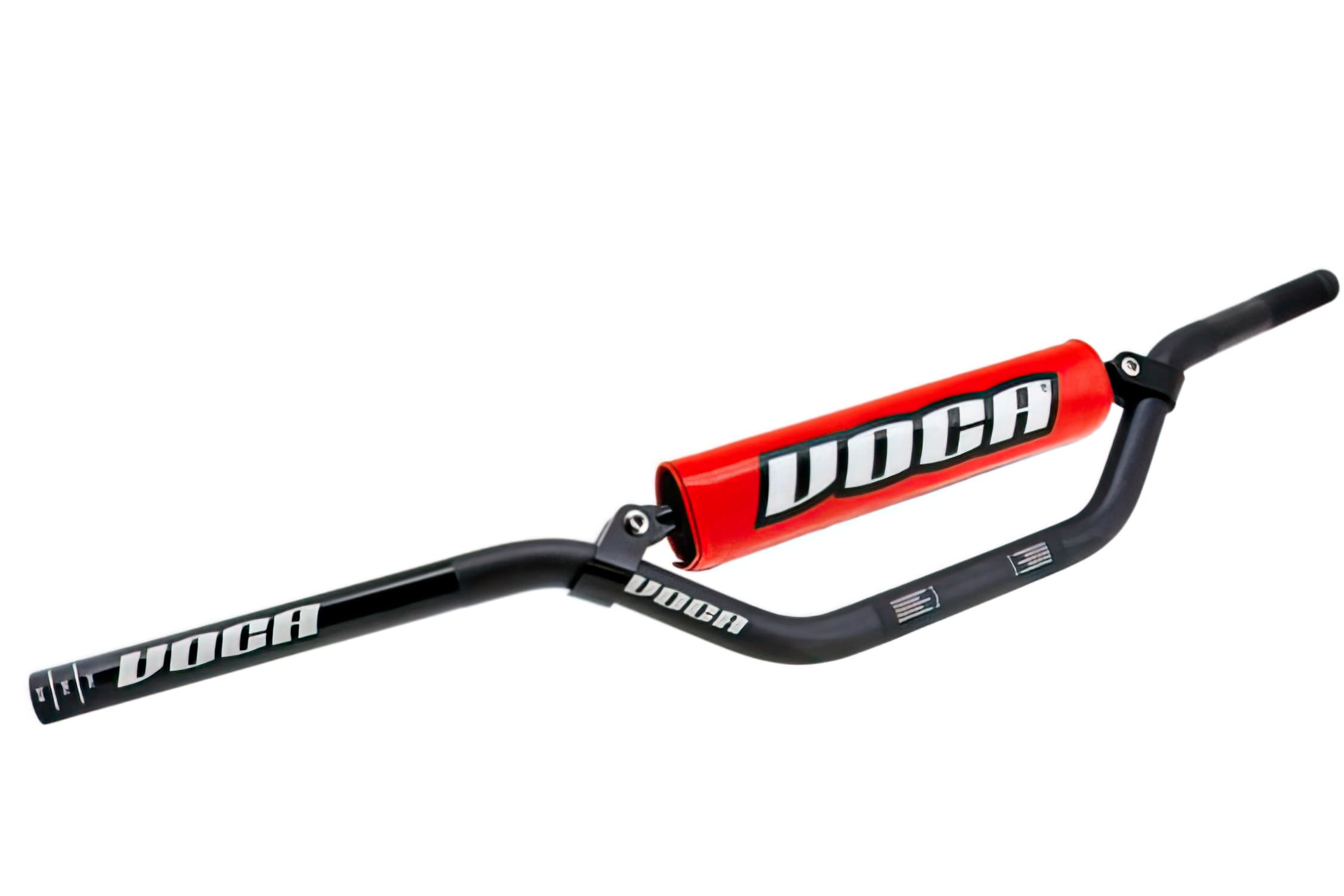VCR-SD900/BK-RE Manubrio Cross Voca Racing nero / Protezione Paraurti Manubrio, rosso
