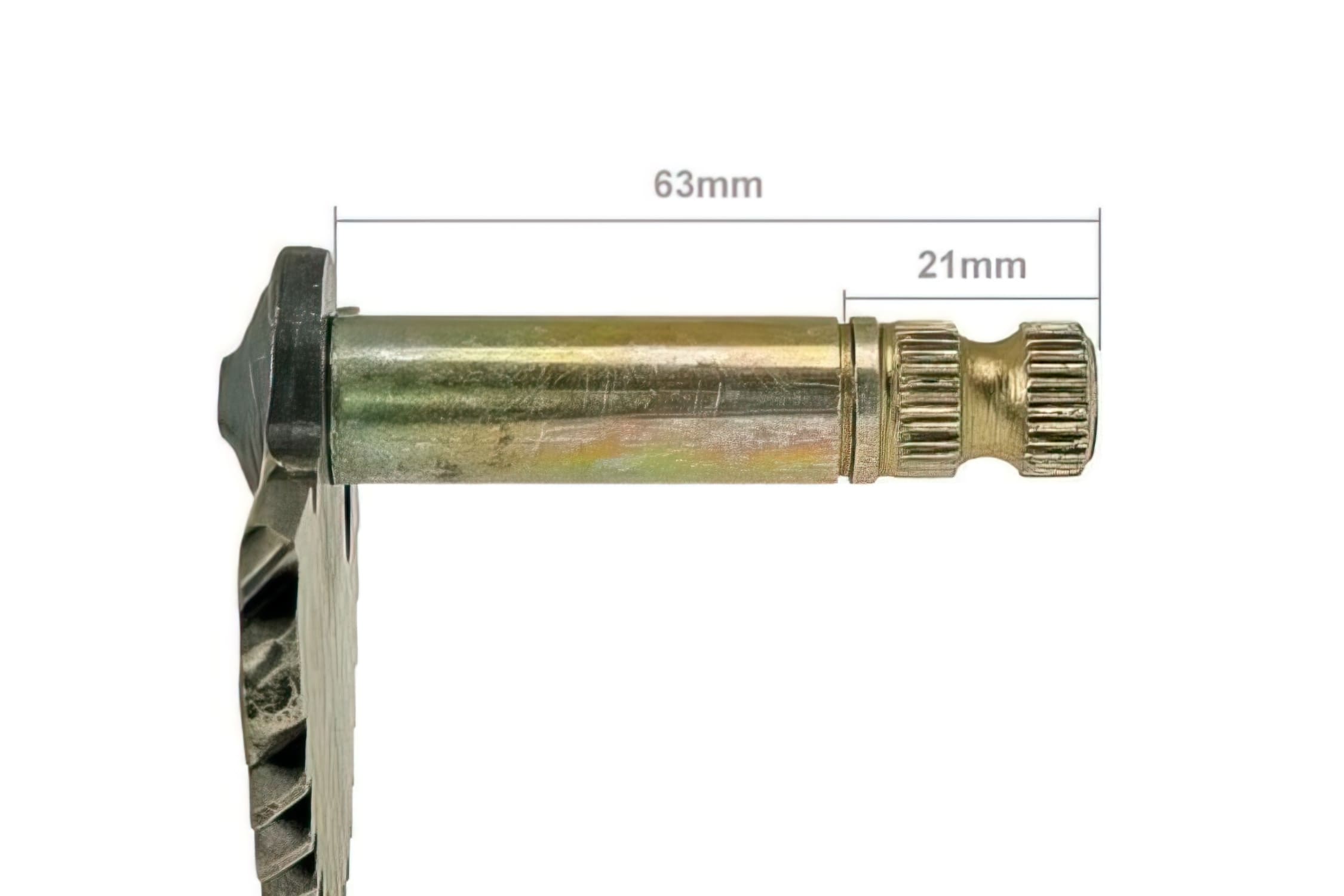 OE-GY6BT16654 Chiave Ingranaggio Messa in Moto GY6, 50cc, 63mm / 21mm, COD: OE-GY6BT16654