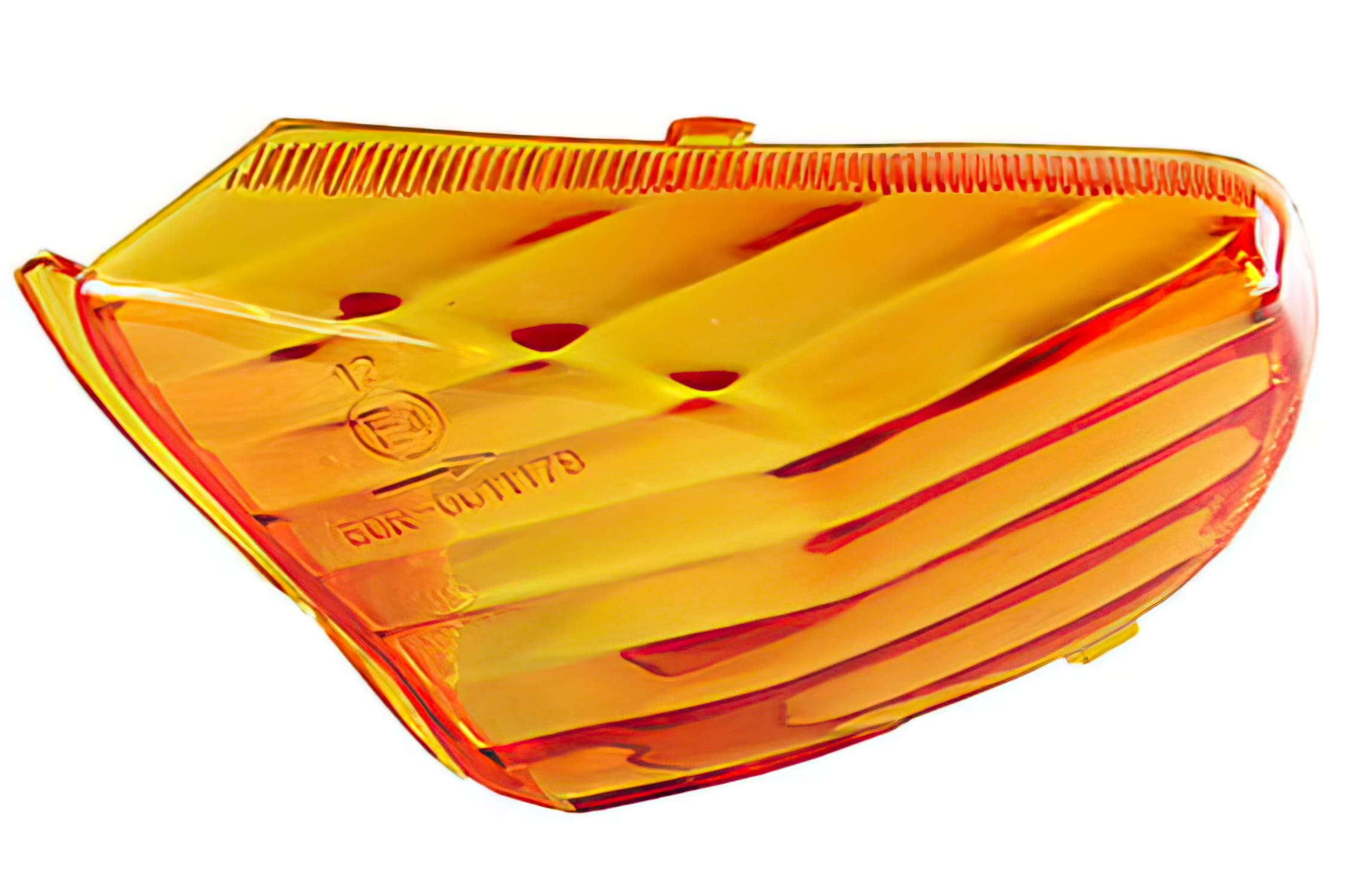 OE-GY6BT30016 Frecce posteriore GY6, destra, arancione, 50cc (139QMB/QMA) omologato CE, COD: OE-GY6BT30016