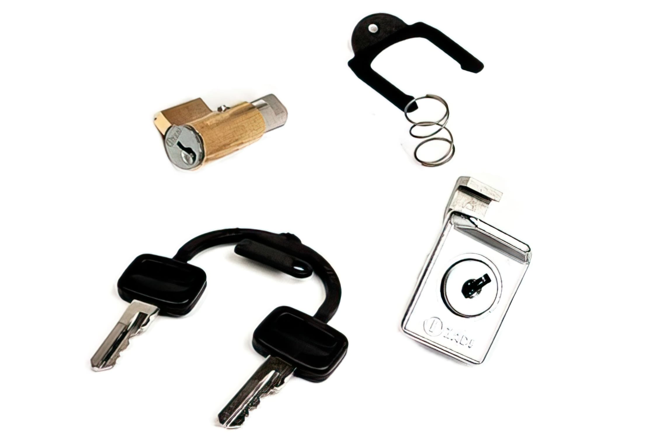 R121790162 Kit Serrature 4mm (x2) Vespa PX / GL / Super 125 - 200cc (VNX-VLX-VSX-VLA-VLB-VBC), COD: R121790162