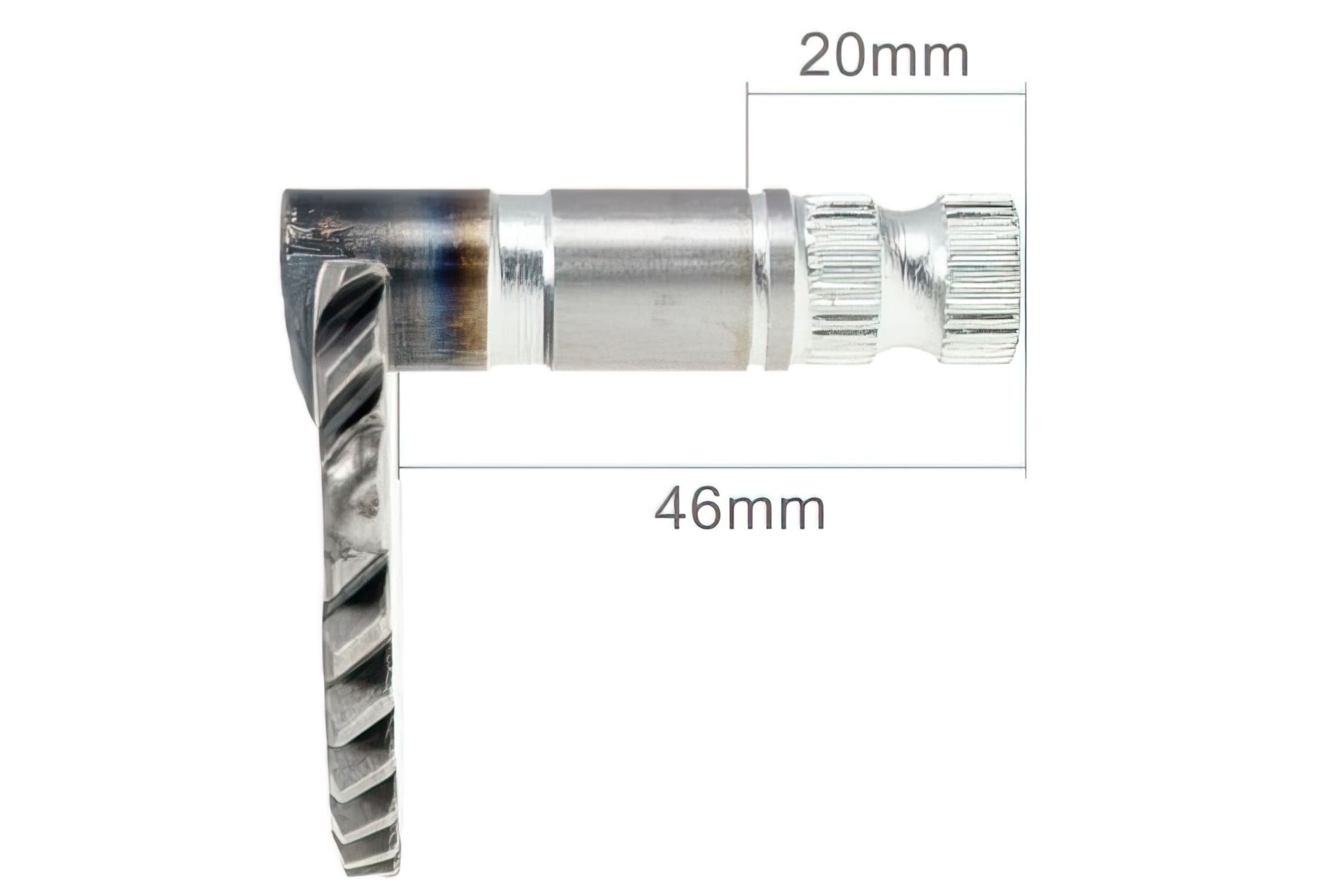 MF60.19450 Arbre de kick D.20mm - 46mm GY6 50cc 139QMB, COD: MF60.19450