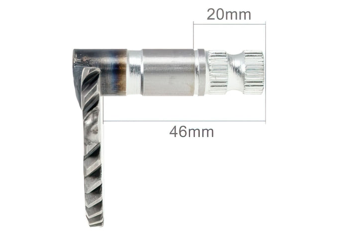 MF60.19450 Arbre de kick D.20mm - 46mm GY6 50cc 139QMB, COD: MF60.19450