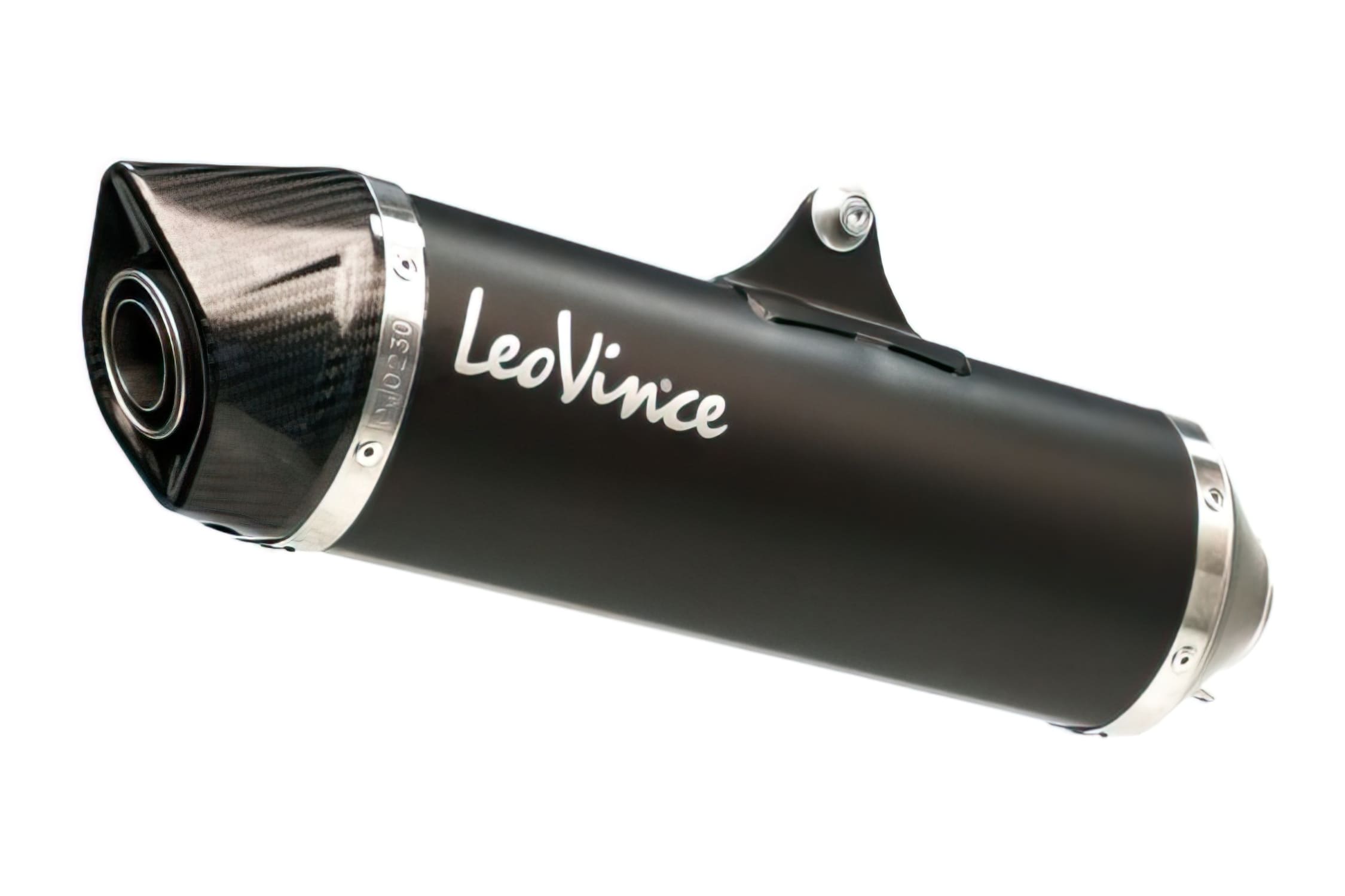 S14002 Marmitta LeoVince Nero /Acciaio Inox, Suzuki Burgman 650cc, 2013-2014