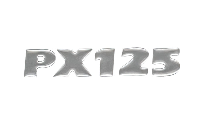 R142720190 Targhetta Vespa PX125 cromato, COD: R142720190
