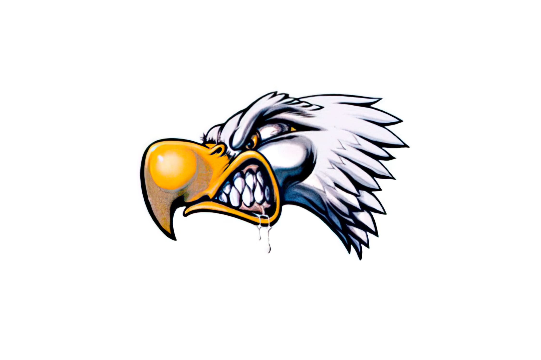 CGN458218 Adesivo 9x8 cm Eagle, COD: CGN458218