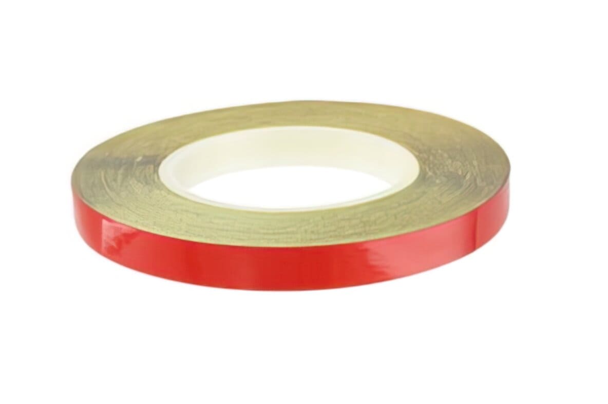 STR-150.40/RE Adesivo Cerchione STR8, 5x9000 mm, rosso, COD: STR-150.40/RE