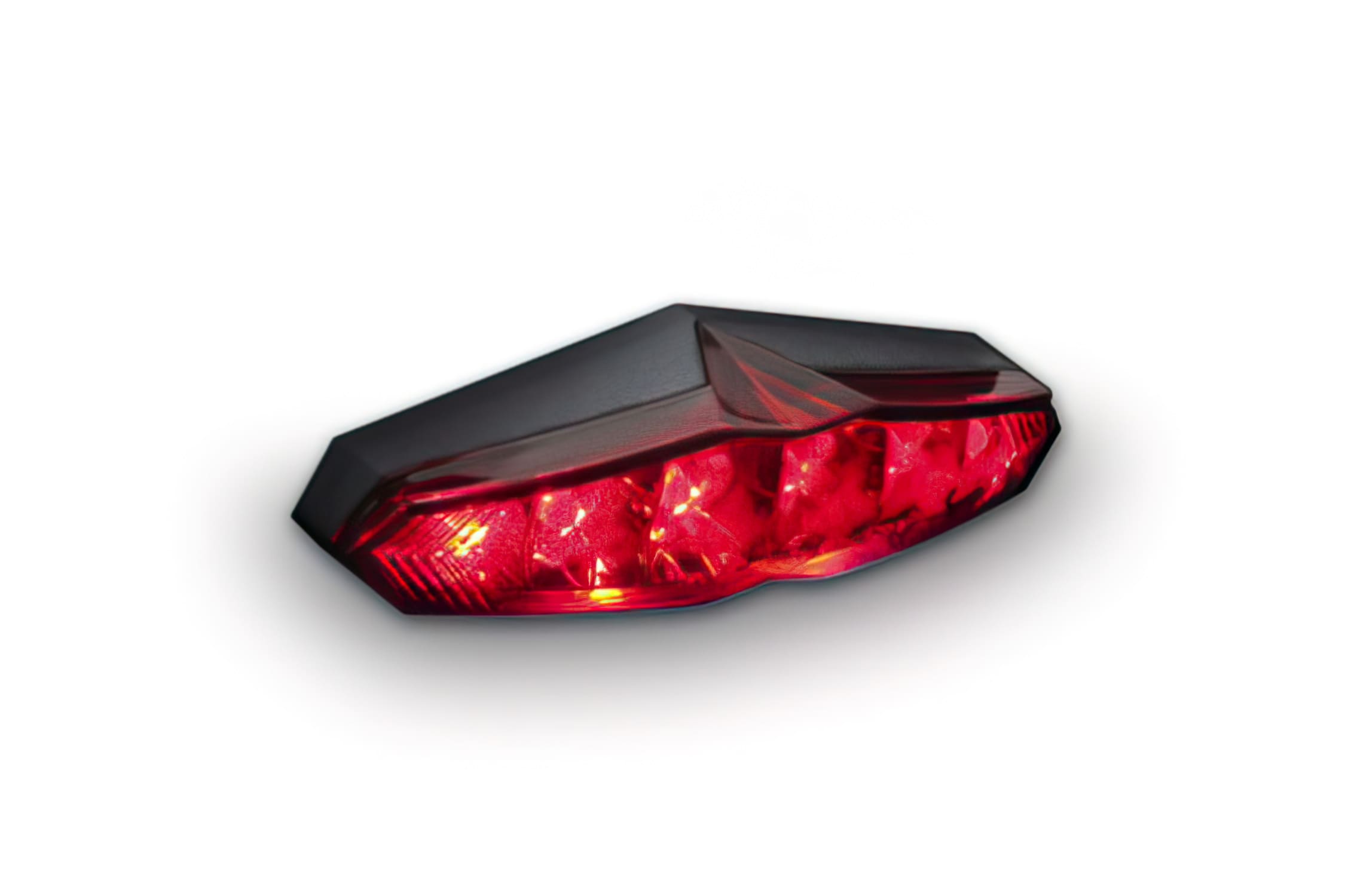 KO-HB025020 Fanalino LED Koso Infinity con Illuminazione Targa - rosso omologato CE