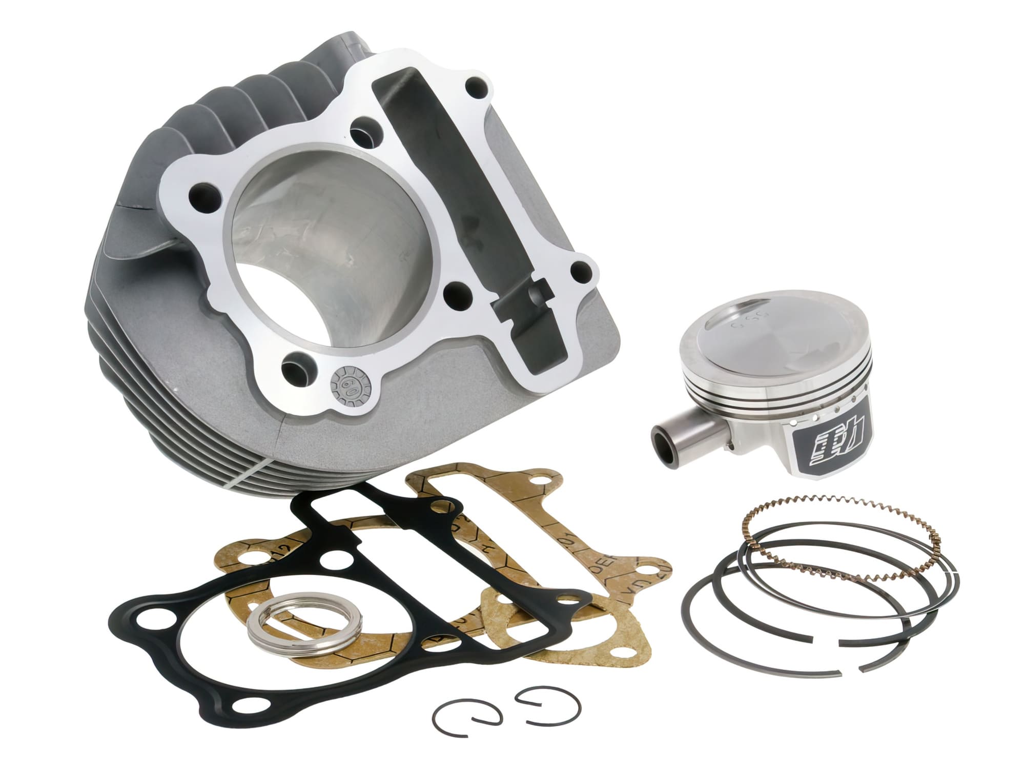 NK600.03F Gruppo Termico Naraku 160ccm 58 /5mm Pistone forgiato, GY6 / Kymco AC