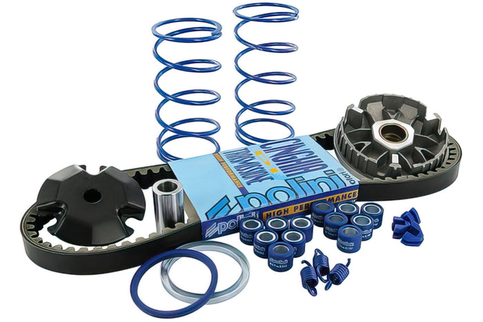 U241.670.2 Variatore Polini HI-SPEED KIT, Minarelli corto (Cinghia Trasmissione, Molla di Contrasto, Molle Frizione), COD: U241.670.2
