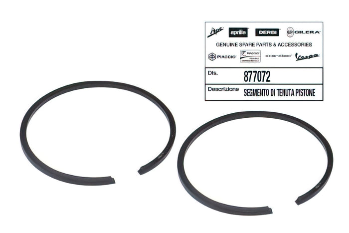 OE-DE877072 Segmenti OEM Derbi Senda Euro3 (D50B0), COD: OE-DE877072