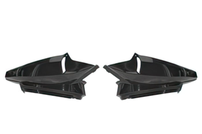 A366160A Fianchetti destra/sinistra, MBK Booster/Yamaha BW´s, nero non verniciato
