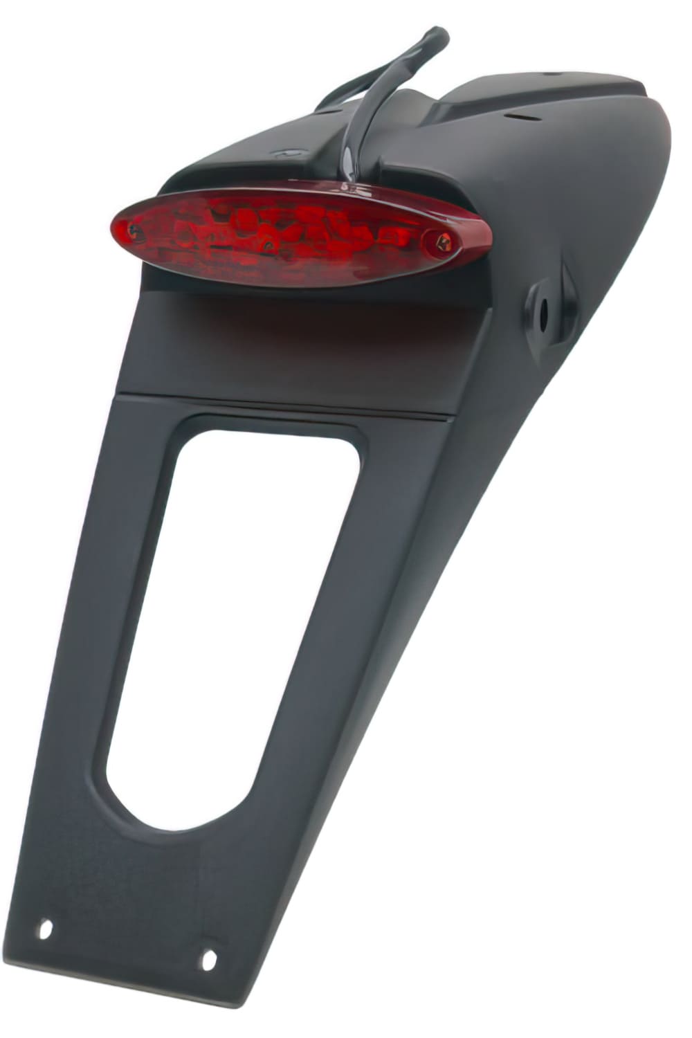 EKP-136170 Portatarga Enduro con Fanalino LED rosso omologato CE