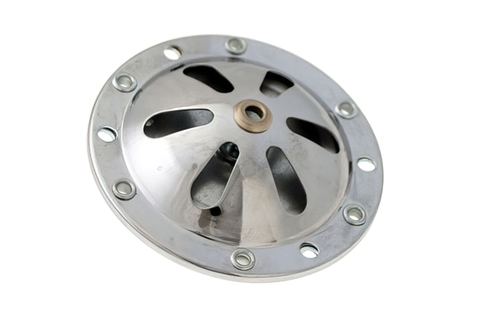 R246070170 Clacson RMS D.72mm 6V AC cromato, Vespa 150cc (VL3-VB1), COD: R246070170