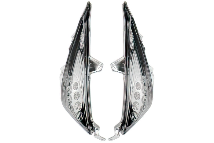 A204361H Frecce LED anteriore - RB Max smoked Yamaha Tmax 500cc (2008 - 11) omologato CE