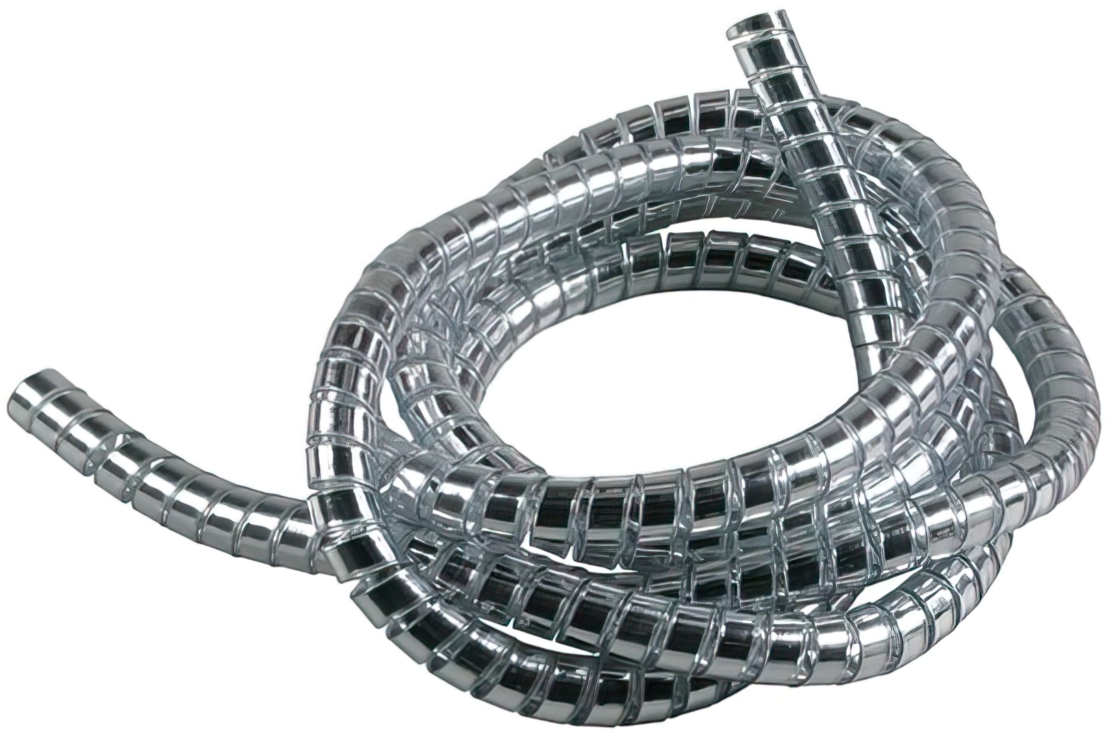 L-SA3953 Guaina per Cavi 6mm, l=150cm, cromato, COD: L-SA3953