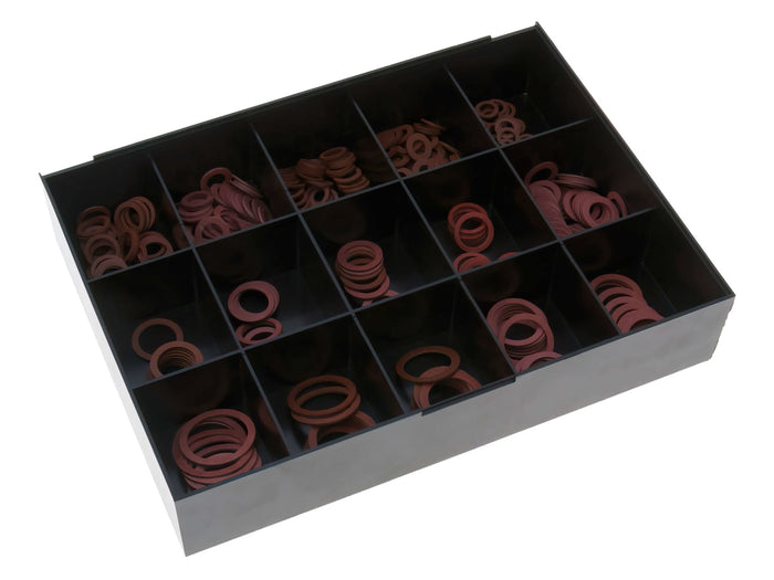 29832 Assortimento Rondelle in fibra (400 pezzi), COD: '29832