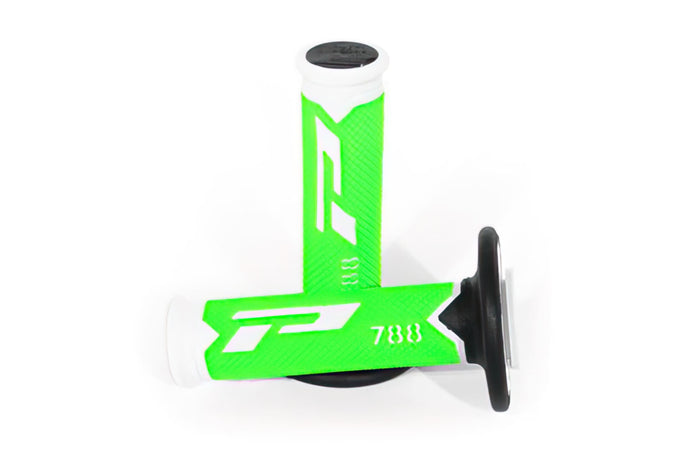 PG788-26 Manopole ProGrip 788 triple density bianco/verde/nero, COD: PG788-26