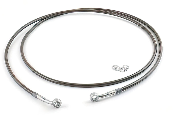 MO-3513125/20 Tubo Freno posteriore carbonio / Raccordo alluminio Motacc MBK Nitro / Aerox, COD: MO-3513125/20