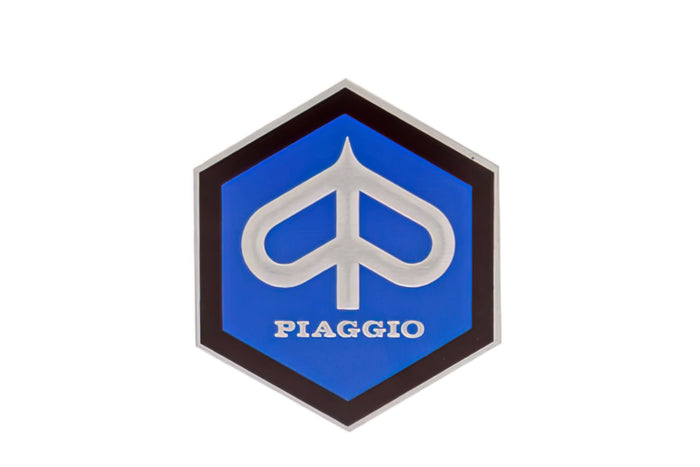 R142720110 Scudetto Esagonale Piaggio, Piaggio 42mm, COD: R142720110