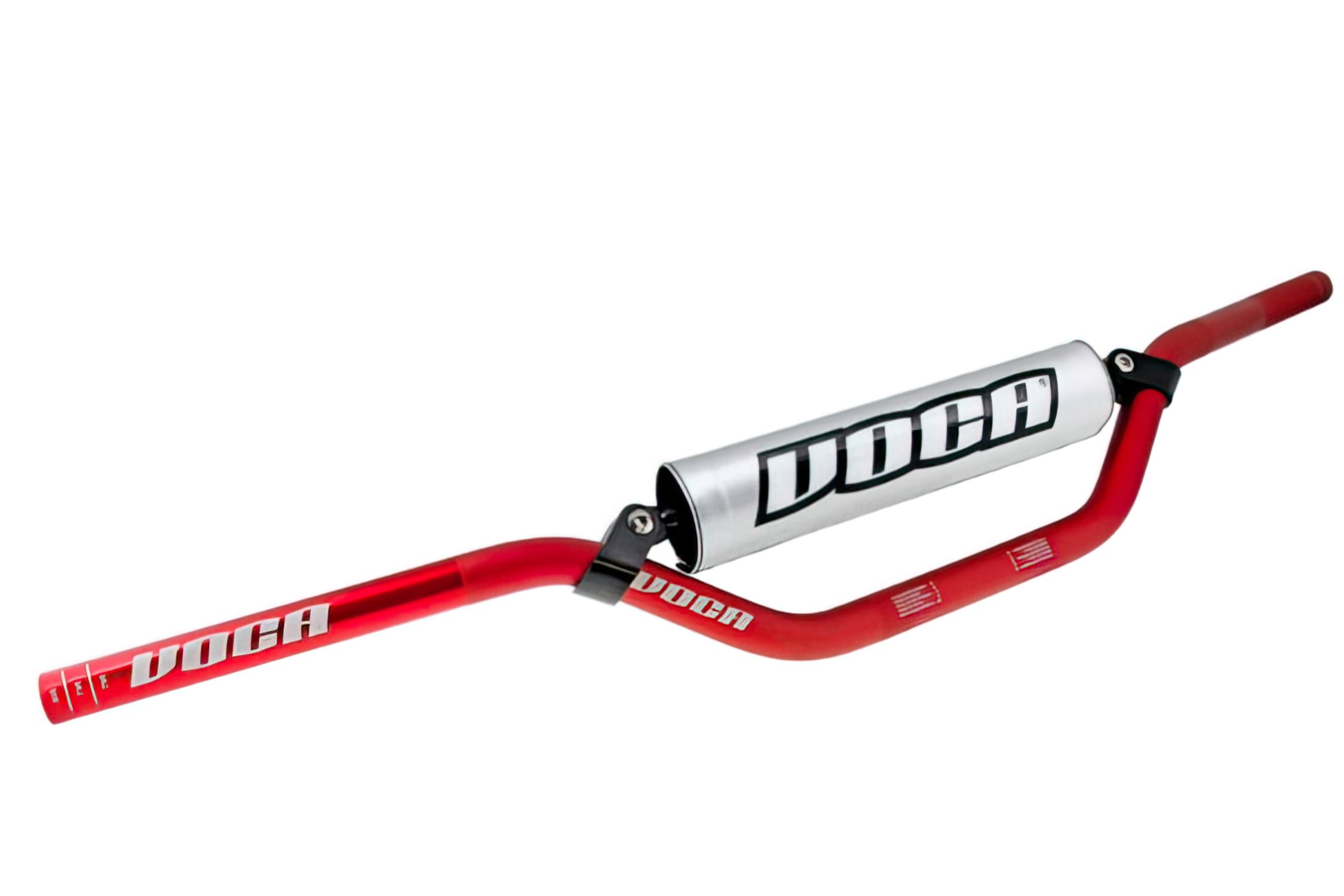 VCR-SD900/RE-SI Manubrio Cross Voca Racing rosso / Protezione Paraurti Manubrio, grigio, COD: VCR-SD900/RE-SI