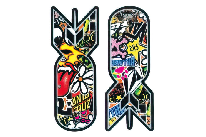 SP-050255 Adesivo Shuttle Sticker Bomb, COD: SP-050255