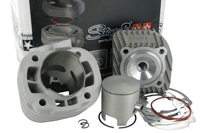 s6-7416605 gruppo termico stage6 sport pro 70cc d.47,6 minarelli orizzontale ac aria sp.12 alluminio mkii, COD: S6-7416605
