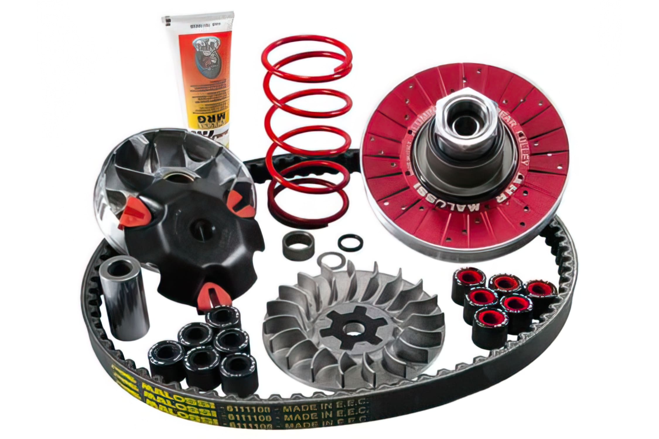 6116249 Kit Overrange furia rossa Malossi MHR alluminio, Malaguti F10 Minarelli orizzontale corto