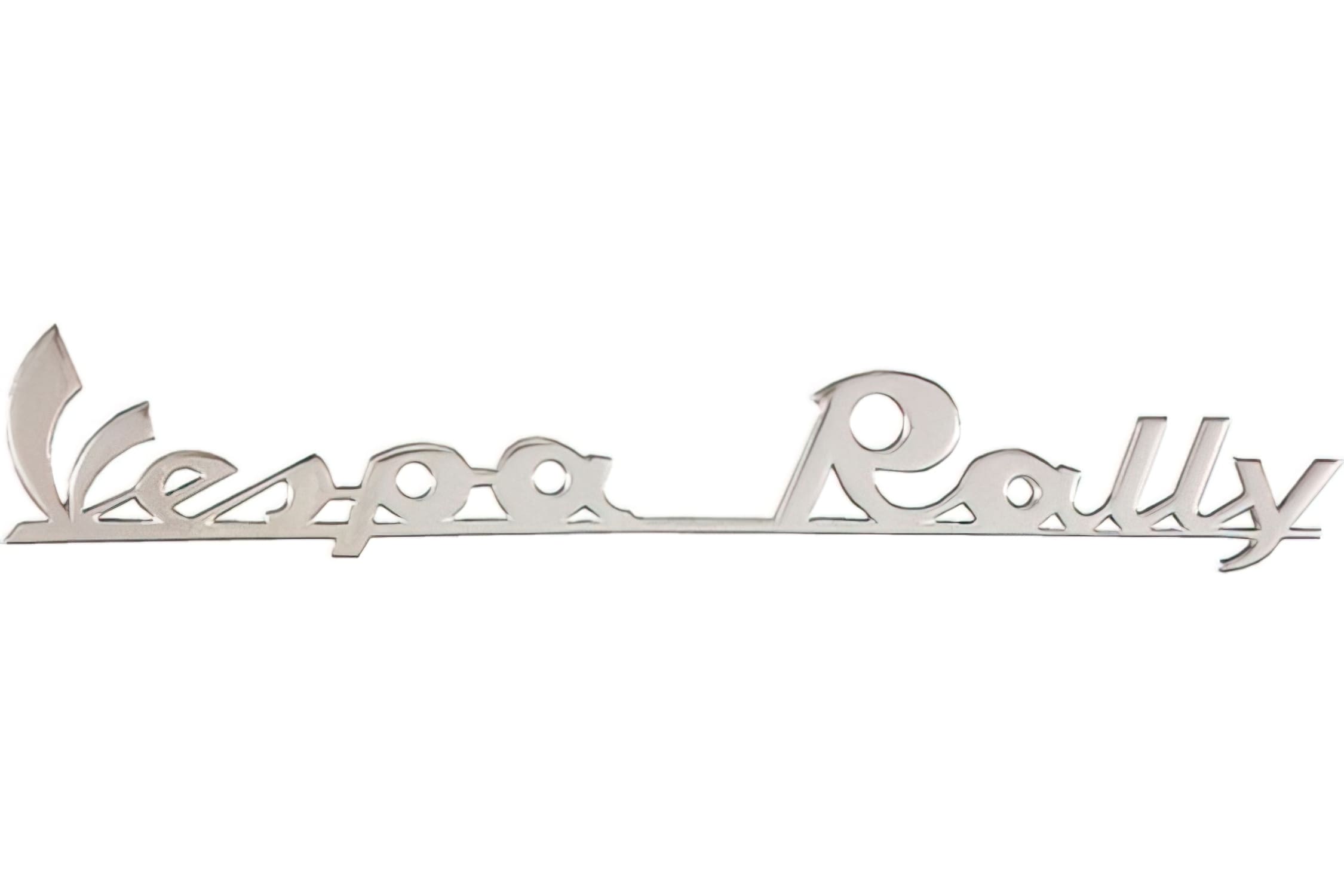 R142720320 Targhetta Vespa Rally cromato, COD: R142720320