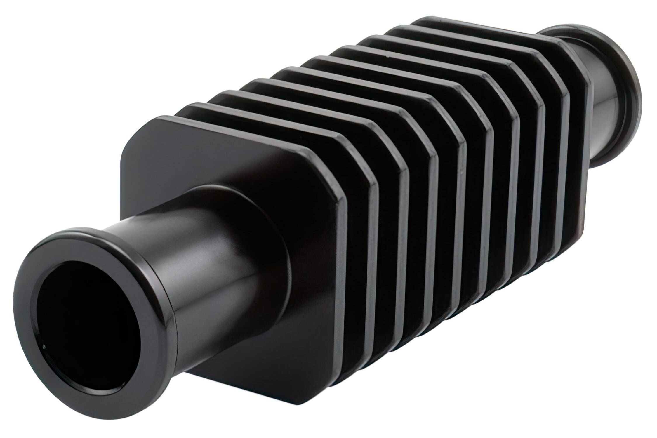 STR-500.94/BK Dissipatore di calore quadrato alluminio nero, COD: STR-500.94/BK