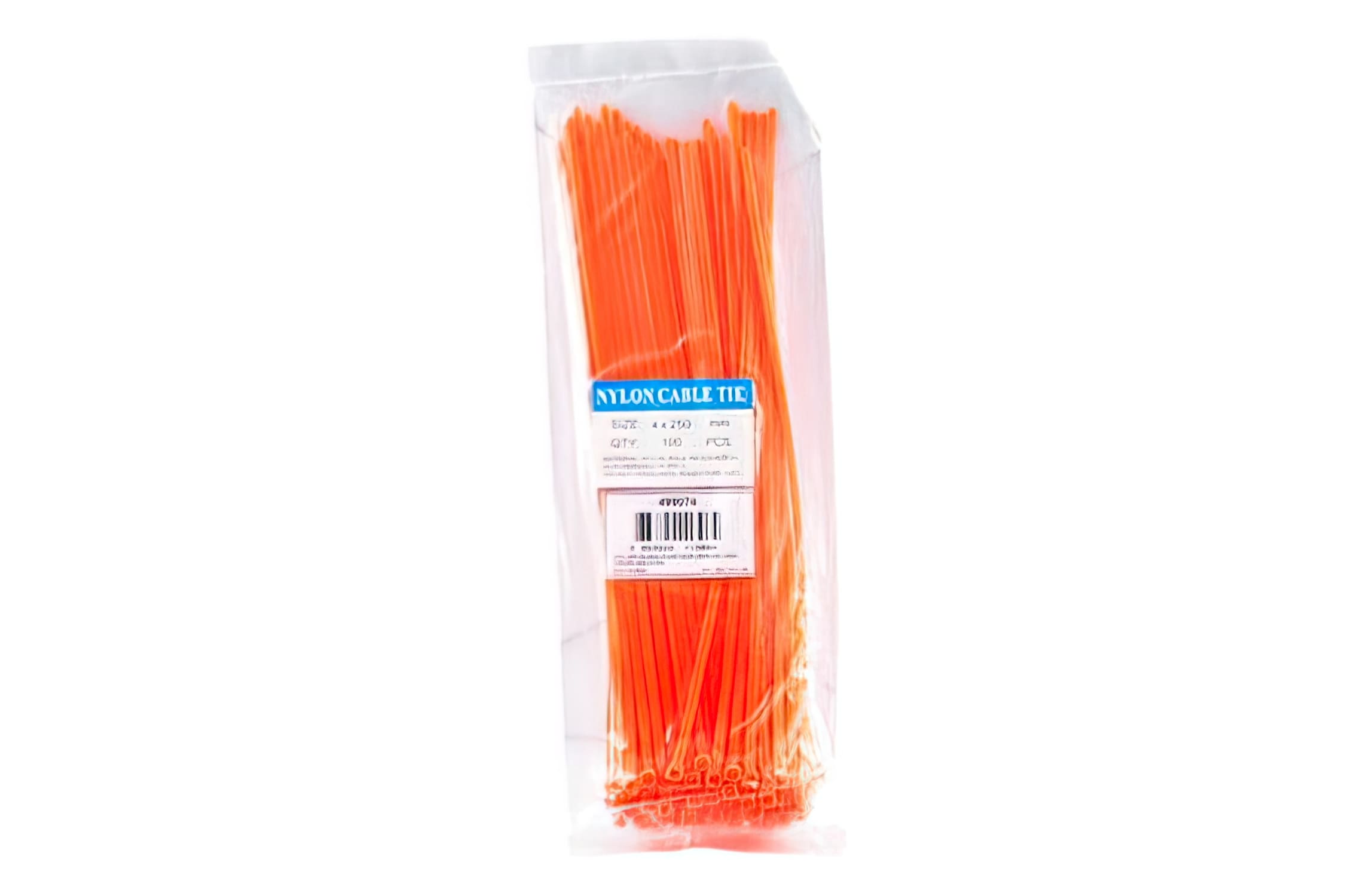 CGN499074 Serracavi Rilsan x100 3,6x250mm arancione