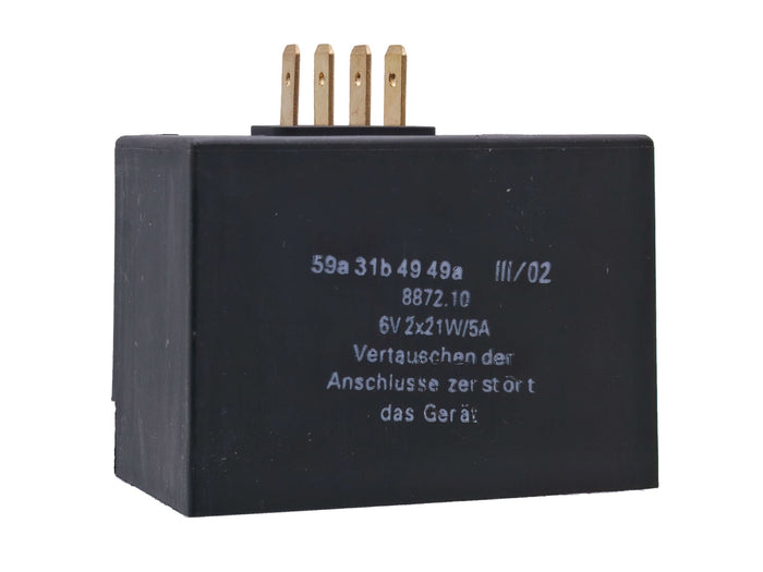 IP34997 Relè Frecce 6 V 2x21W / 2 /5A per Simson SR50, COD: IP34997