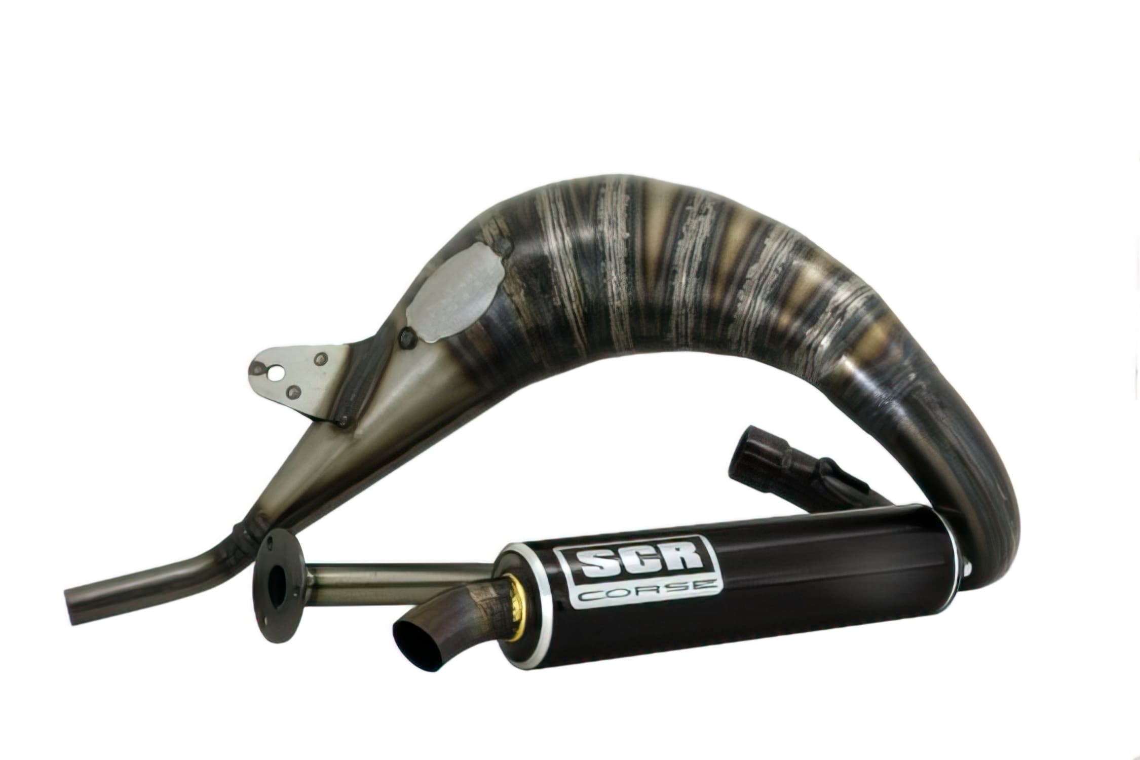 SCR-CR3813AL Scarico SCR Corse Handmade Cross 50/70cc Alu Sherco (montaggio alto), COD: SCR-CR3813AL