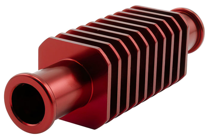 STR-500.94/RE Dissipatore di calore quadrato in alluminio rosso, COD: STR-500.94/RE