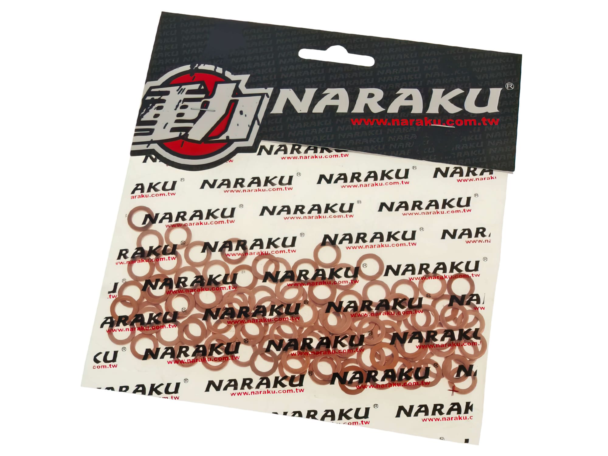 NK150.59-100 Rondelle in rame Naraku 6x10x1 /5mm - 100 pezzi, COD: NK150.59-100
