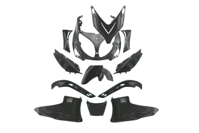A367000 Kit carena 12 pezzi non verniciato Yamaha Tmax 500 2001 - 2007, COD: A367000