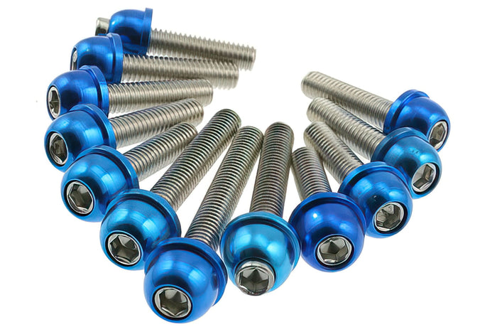 STR-552.70/BL Viti Carter Motore STR8, Minarelli, blu, COD: STR-552.70/BL