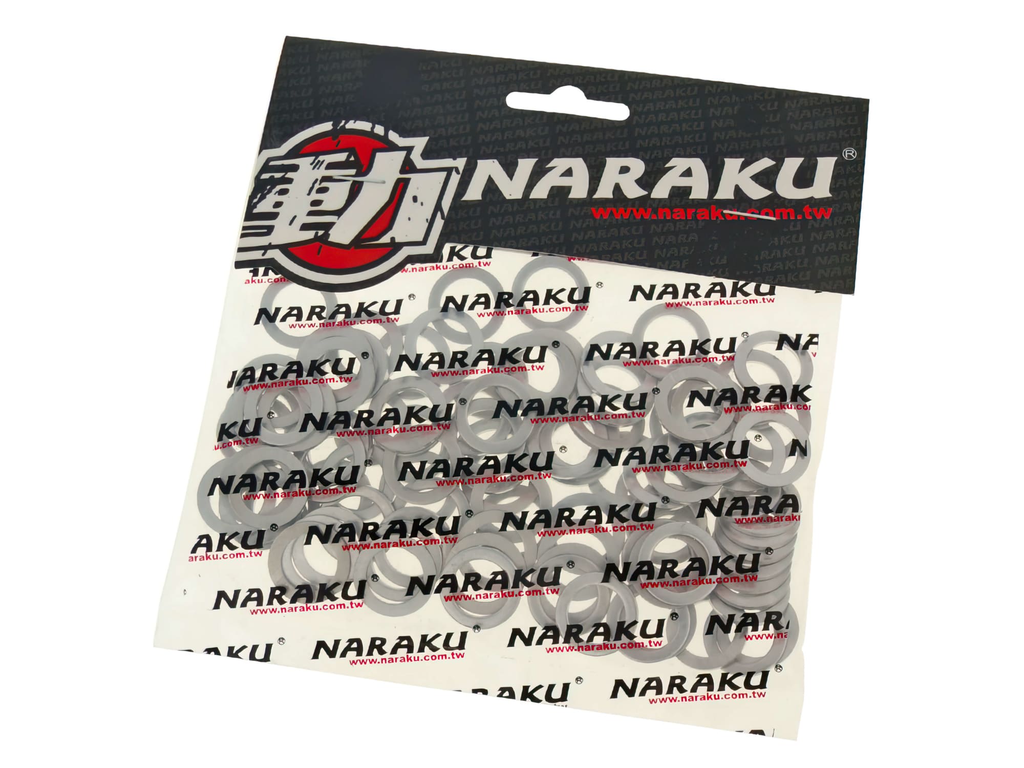 NK150.43-100 Naraku Aluminum Washers 12x18x1 /5mm - 100pcs