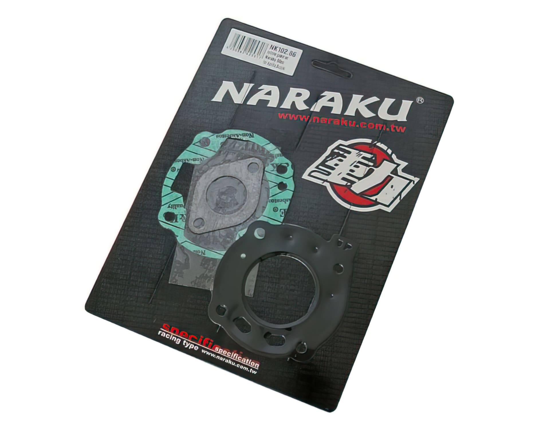 NK102.86 Set Guarnizioni Cilindro Naraku 50ccm, Aprilia / Suzuki LC, COD: NK102.86