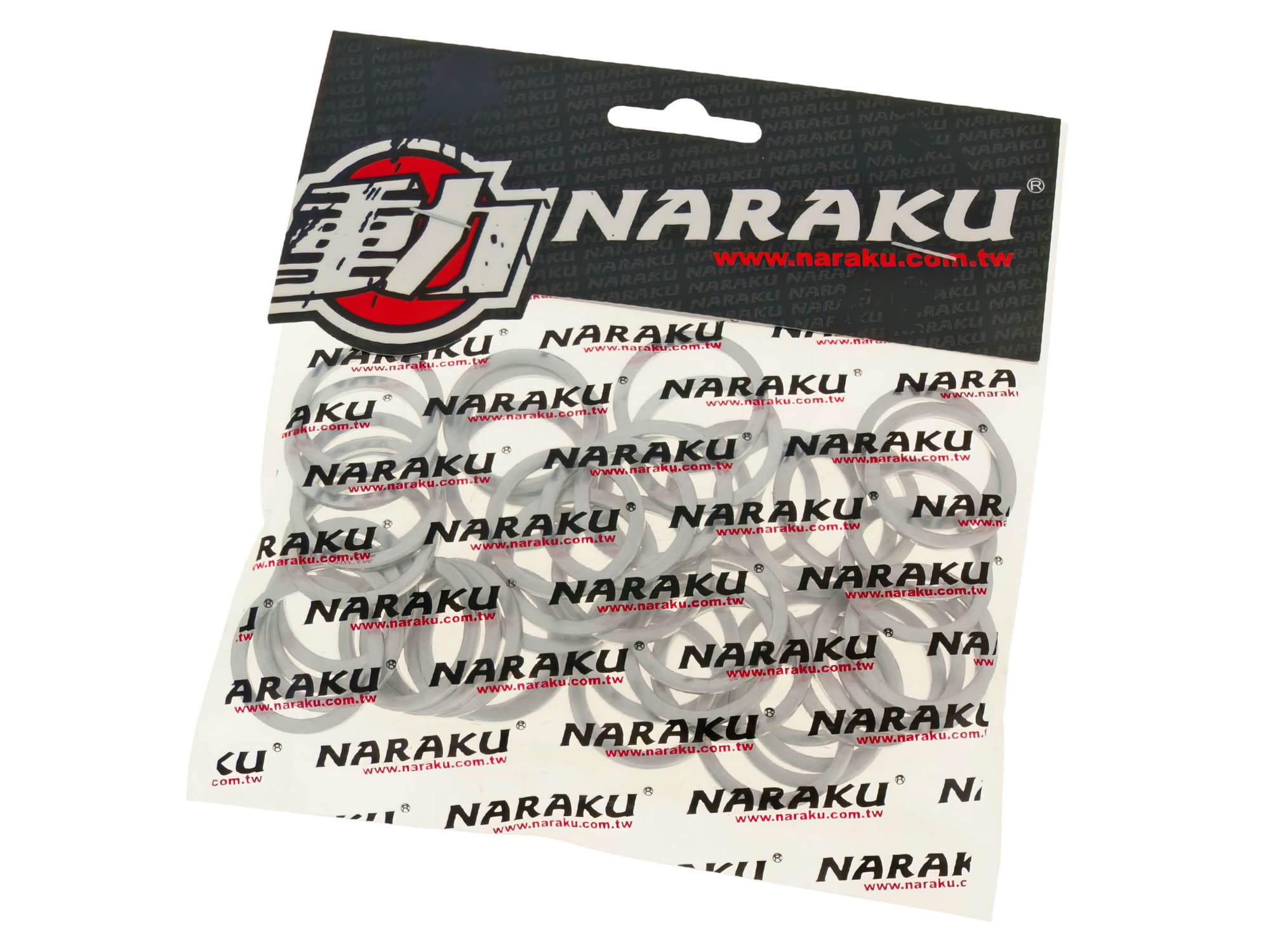 NK150.47-50 Rondelle in alluminio Naraku 22x28x1 /5mm - 50 pezzi, COD: NK150.47-50