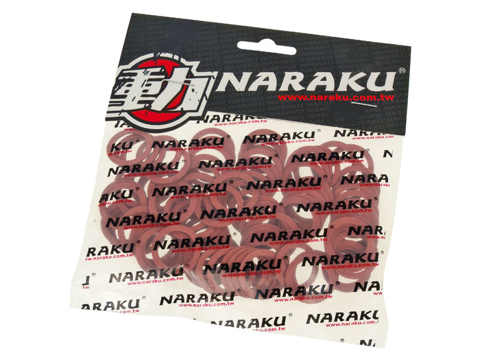 NK150.57-100 Rondelle in fibra Naraku 16 /2x22x1mm - 100 pezzi