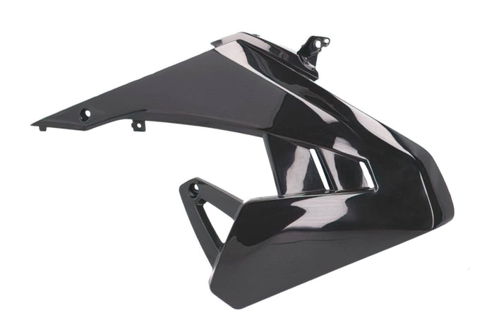 OE-DE2B004325000W0N Copertura Radiatore Fianco destra nero Aprilia SX / RX dopo il 2018, COD: OE-DE2B004325000W0N