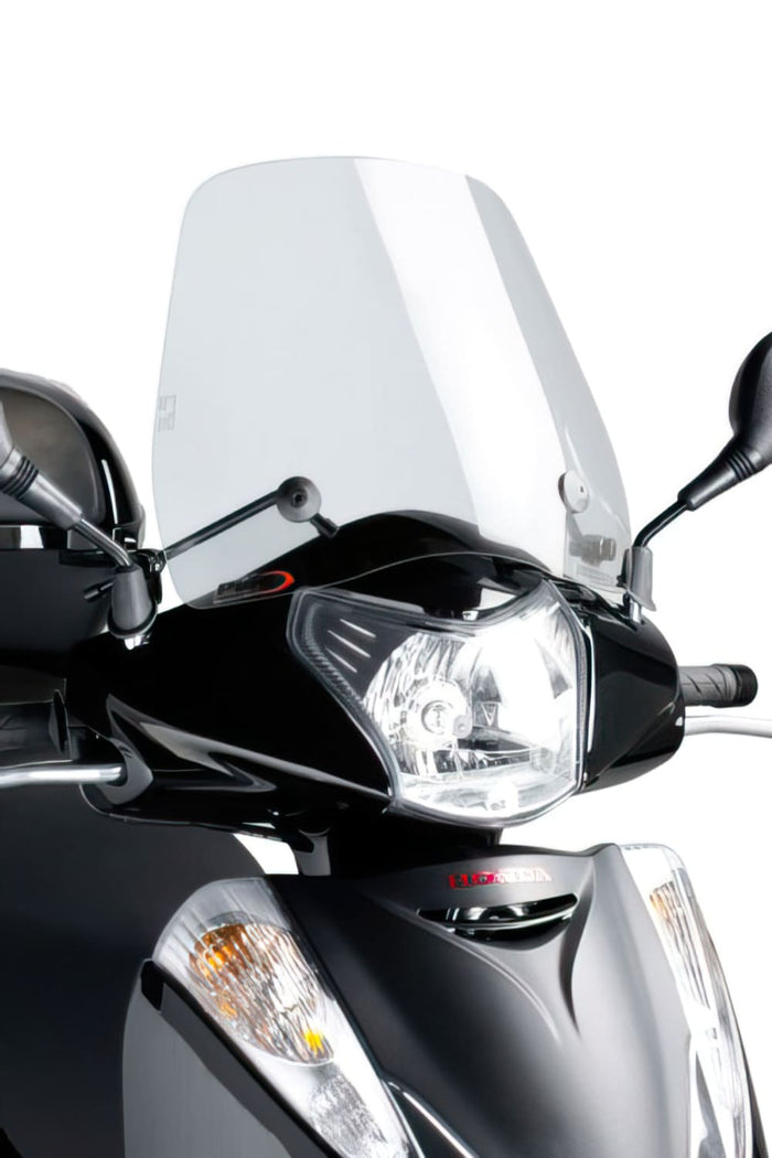 PU4045W Parabrezza Puig Traffic, trasparente, Honda SH i Scoopy 125-300cc '07-11