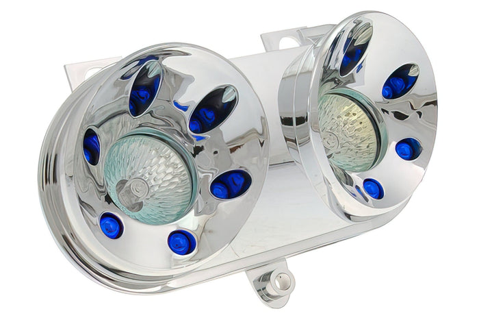 STR-612.10/CR Doppio faro Yamaha Spy cromo, COD: STR-612.10/CR