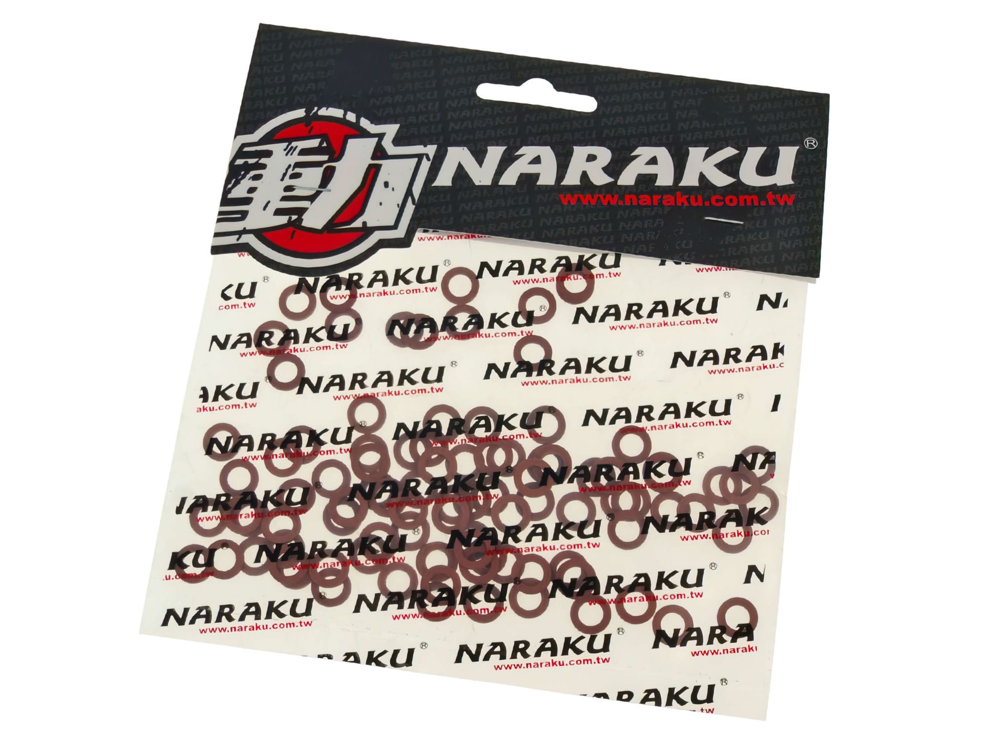 NK150.48-100 Rondella in fibra Naraku 5x9x1mm - 100 pezzi, COD: NK150.48-100