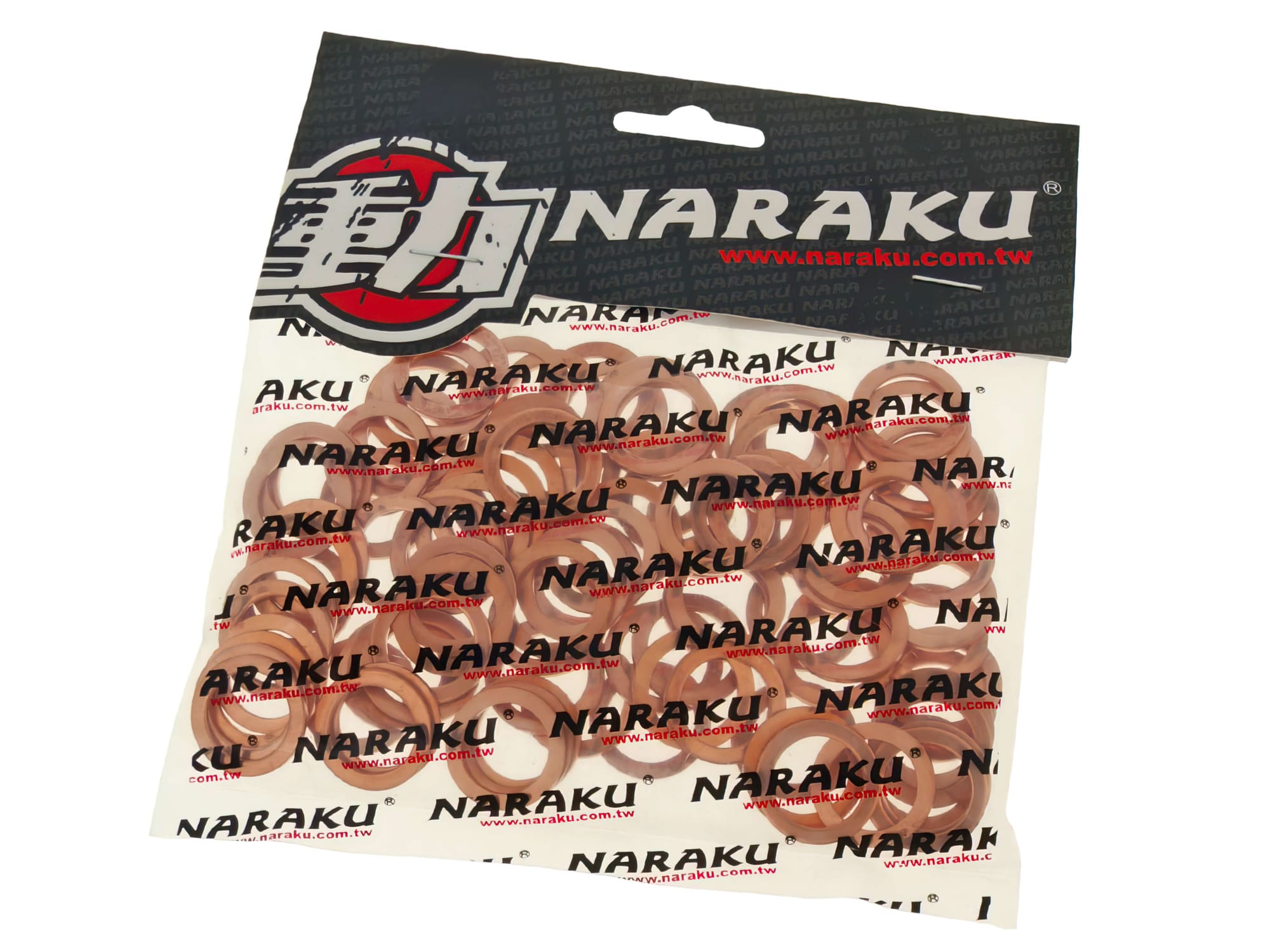 NK150.71-100 Rondelle in rame Naraku 14x20x1 /5mm - 100 pezzi, COD: NK150.71-100